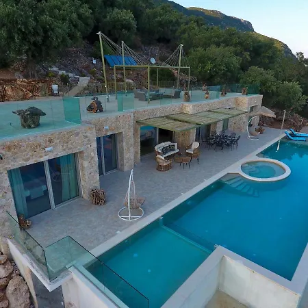 Villa Summerwine Luxury Sea View Private Pool Spartylas