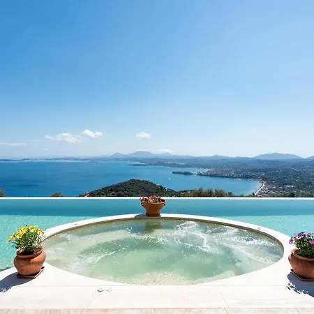 Villa Summerwine Luxury Sea View Private Pool Spartylas