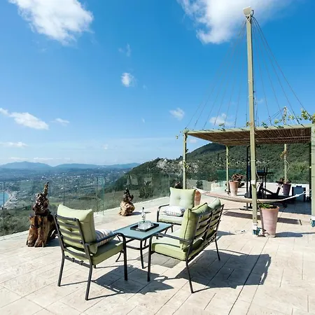 Villa Summerwine Luxury Sea View Private Pool Spartylas