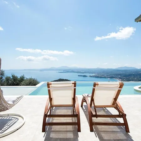 Villa Summerwine Luxury Sea View Private Pool Spartylas